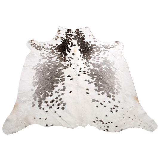 Luxurious Large Brown and White Cowhide Rug - Hypoallergenic, Non-Slip, Non-Shedding - Perfect for Upholstery - Free Shipping in UK